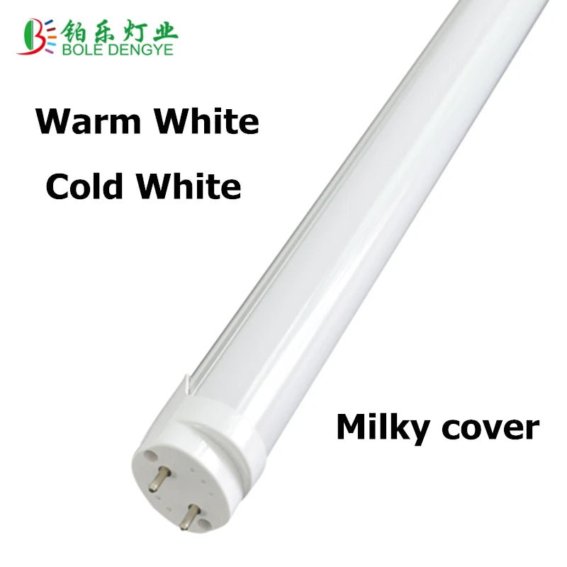 T8 LED Tube 4W 6W G13 344mm 450mm SMD2835 Ballast Bypass Warm Neutral Cool White 85-265V