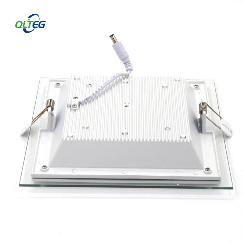 Dimmable Square LED Panel Downlight 6W 12W 18W SMD5730 70-80° CRI75+ AC 90-260V External Driver