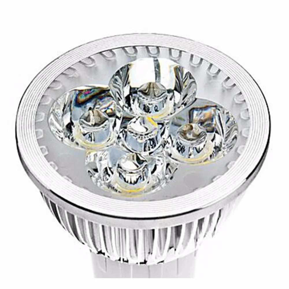 GU10 LED Spotlight Bulb 3W 4W 5W Epistar 120 Degree 50000 Hours AC 85-265V Warm White Cool White Aluminum U-Shaped Dimmable 10 Pack