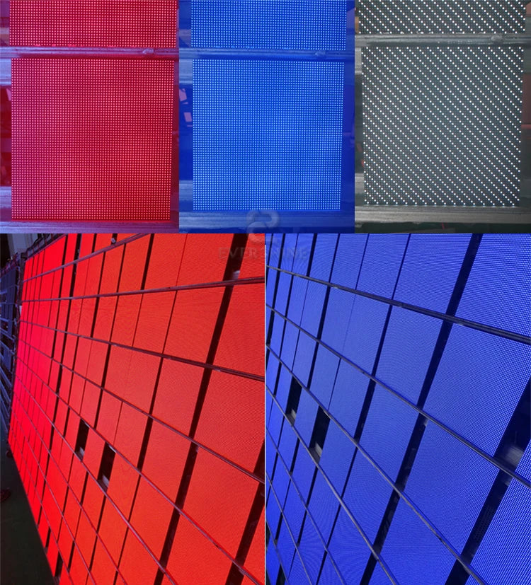 P2.5 64x64 Indoor Full-Color LED Module 160x160mm SMD2121 HUB75E 1/32 ≥1000Hz 800nit DC 5V