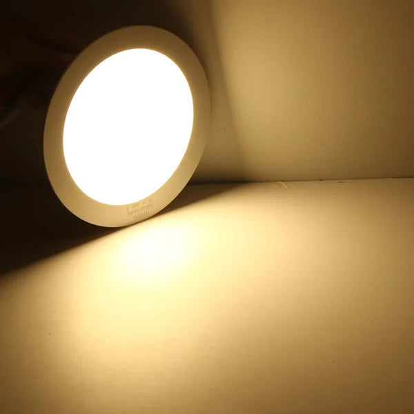 Dimmable Ultra-Thin LED Recessed Panel Downlight 3W 4W 6W 9W 12W 15W 25W Round Square