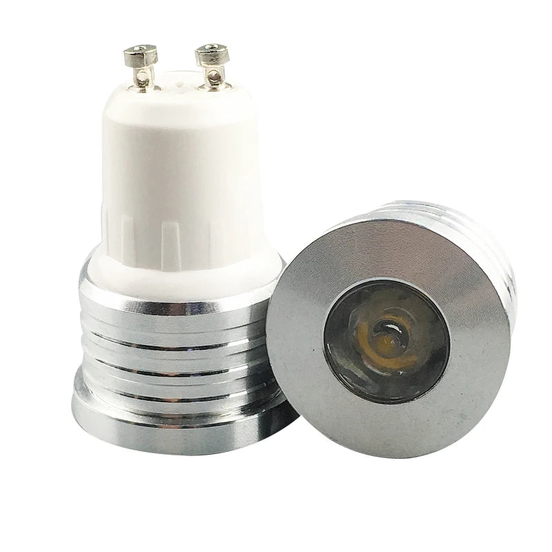 1W 3W COB LED Spotlight GU10 E27 GU5.3 MR16 CRI 85+ 30° 60° AC 85-265V Warm Natural Cool