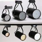 LED Track Light 6W 12W Aviation Aluminum Cree Chips 24° CRI 80+ 100-110lm/W AC 85-265V