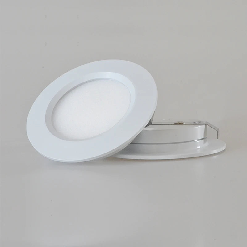 IP65 LED Mini Recessed Downlight 3W 5W 7W DC 12V 120 Degree CRI 80 D72 x H13mm 55-60mm Cutout Warm White Natural White Cool White Cabinet Bathroom