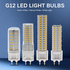 G12 LED Corn Bulb 10W 12W 15W SMD 2835 Epistar 360 Degree AC 85-265V Warm White Neutral White Cool White Clear or No Cover