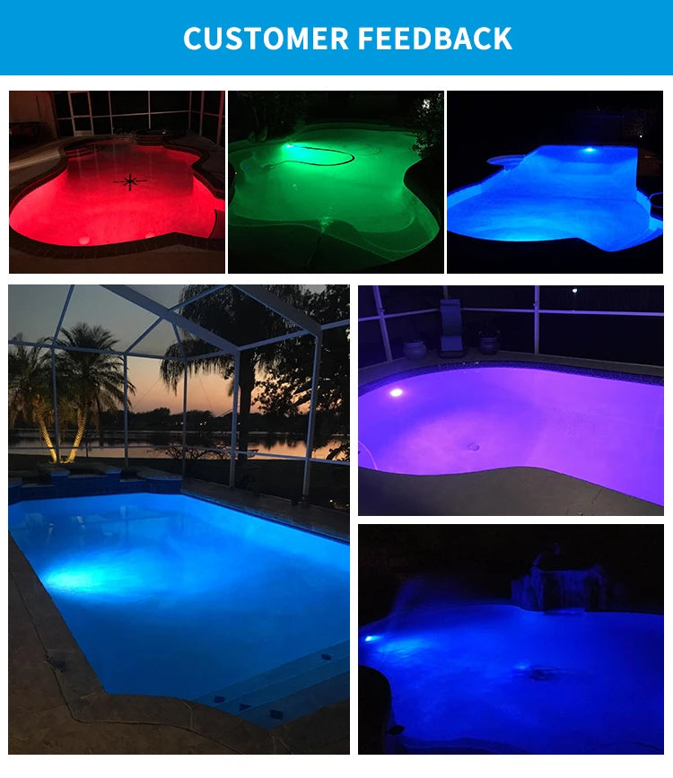 PAR56 LED Pool Light 12V Waterproof IP68