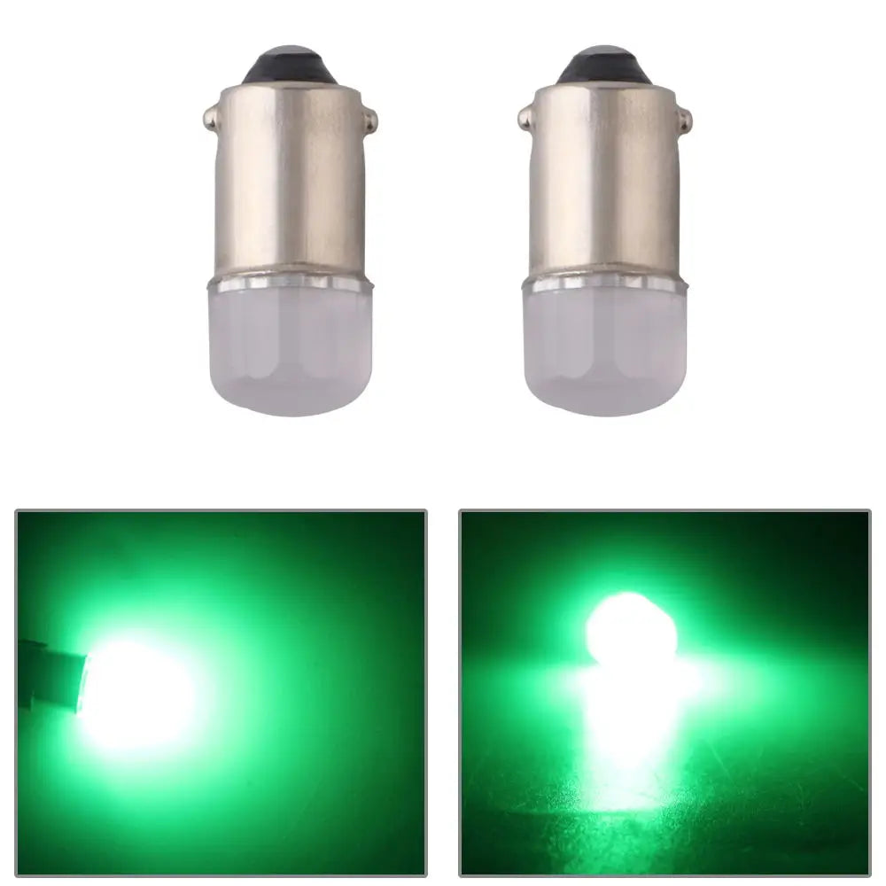 BA9S LED Bulb 0.18W 70lm DC 6V 6.3V SMD 5630 Cool White Plug and Play Flashlight Pinball Machine Toy Car Signal Lamp 50 Pack
