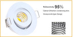 Modern 3W Waterproof LED Downlight Dimmable Ceiling Light