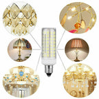 Dimmable LED Corn Bulb 9W 850lm G4 G9 E12 E14 E17 BA15D Epistar SMD2835 110-220V