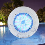 RGB LED Pool Light 20W 30W 40W 50W IP68 AC 12V 120° 30m Remote Resin-Filled ABS Pool Lamp