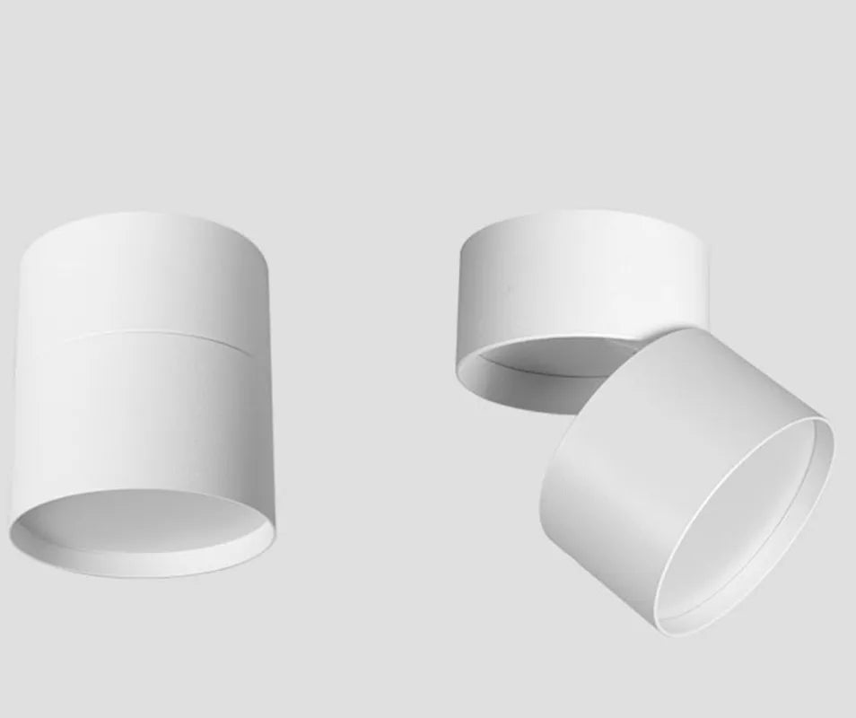 Dimmable Surface Mounted LED Ceiling Spotlight 9W 12W 15W 30-Degree Frosted 90-260V