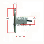 LED Pool Light 25W 30W 42W 50W 60W IP68 Resin-Filled 12V AC/DC RGB Warm Cool White 2-Inch