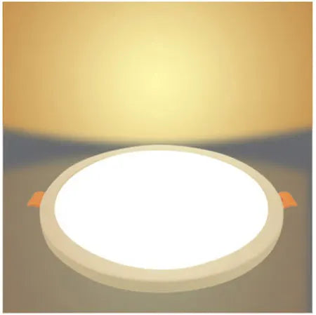 Ultra-Thin LED Recessed Panel Downlight 6W 8W 15W 20W Adjustable Cutout 50-210mm 85-265V