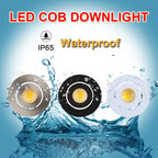 Modern 3W Waterproof LED Downlight Dimmable Ceiling Light