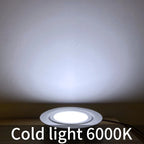4/8-Pack 3W IP65 Stainless Steel LED Spotlight D72mm 55mm Cutout 120° 240-300lm DC 12V