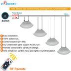 PAR56 LED Pool Light 24W 36W IP68 AC/DC 12V RGB Remote Warm White Cool White D178mm