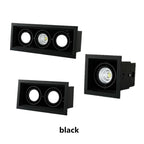 Dimmable COB LED Recessed Downlight 10W 20W 30W 24-Degree CRI 85+ 85-265V Commercial