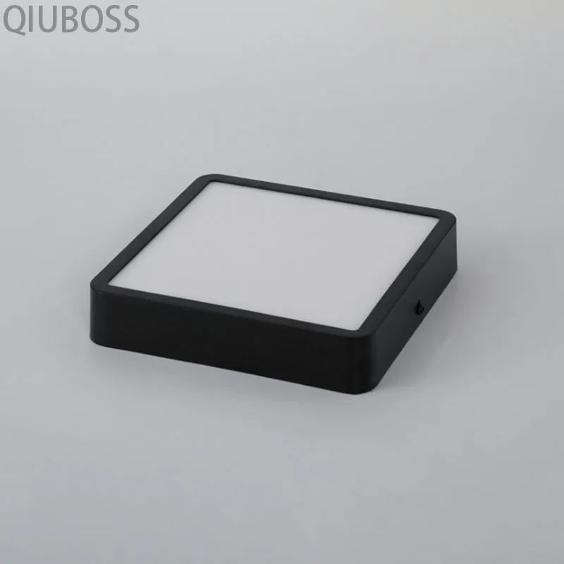 Surface-Mounted LED Ceiling Light 6W 12W 18W 24W CRI 90+ 180° IP42 AC 90-260V Round Square