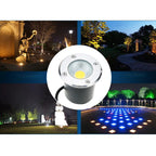 IP68 COB LED Underground Light 3W 5W 10W 15W 120° 100lm/W AC 85-265V DC 12V Garden Path
