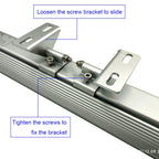 24W 28W 32W IP67 LED Industrial Panel Work Light SMD2835 Frosted Glass Sliding DC 24V AC 100-250V