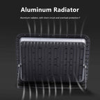 LED Flood Light 100W 200W 600W IP66 AC 110-240V Outdoor Wall Spotlight Aluminum