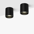 Dimmable LED Surface Mounted Downlight 6W 10W 12W 15W 18W 22W Die Cast Aluminum SMD 5730 CRI 85 60 Degree Knob Switch AC 85-265V