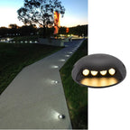 IP68 LED Underground Buried Light 2W 3W 4W 6W 8W 100° 100lm/W AC 85-265V DC 12V Garden Path