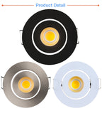 Modern 3W Waterproof LED Downlight Dimmable Ceiling Light