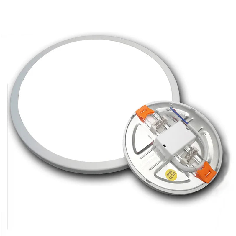 Ultra-Thin LED Recessed Panel Downlight 6W 8W 15W 20W Adjustable Cutout 50-210mm 85-265V
