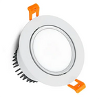 Dimmable COB LED Recessed Downlight 5W 7W 9W 12W 15W 18W Epistar 60-Degree CRI 85+ 85-265V