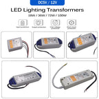 DC 5V LED Power Supply 60W 100W AC 90-240V 12A 20A Switching Adapter LED Strip Transformer
