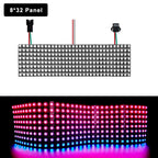 WS2812B LED Matrix Panel 8x8 8x32 16x16 DC 5V Individually Addressable SMD 5050 RGB Full Color 120 Degree IP30 Flexible PCB Pixel Display Module