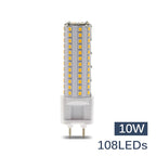 G12 LED Corn Bulb 10W 12W 15W SMD 2835 Epistar 360 Degree AC 85-265V Warm White Neutral White Cool White Clear or No Cover