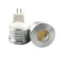 1W 3W COB LED Spotlight GU10 E27 GU5.3 MR16 CRI 85+ 30° 60° AC 85-265V Warm Natural Cool