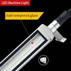 IP67 LED Machine Tool Work Light 6W 10W 12W 16W 20W 28W 30W Aviation Aluminum Tempered Glass 120 Degree 24-36V or 110-220V CNC Lathe Workshop
