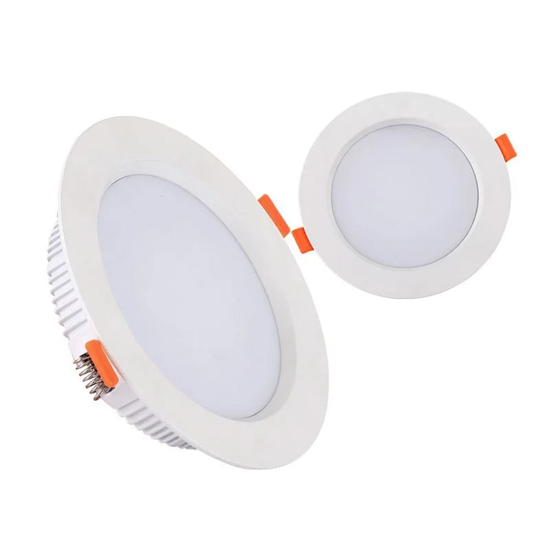 LED Recessed Ceiling Downlight 5W 9W 12W 15W 18W 24W 30W 36W 100lm/W AC110-240V