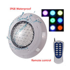 LED Underwater Swimming Pool Light 18W 25W 30W 45W 55W IP68 AC DC 12V RGB Remote