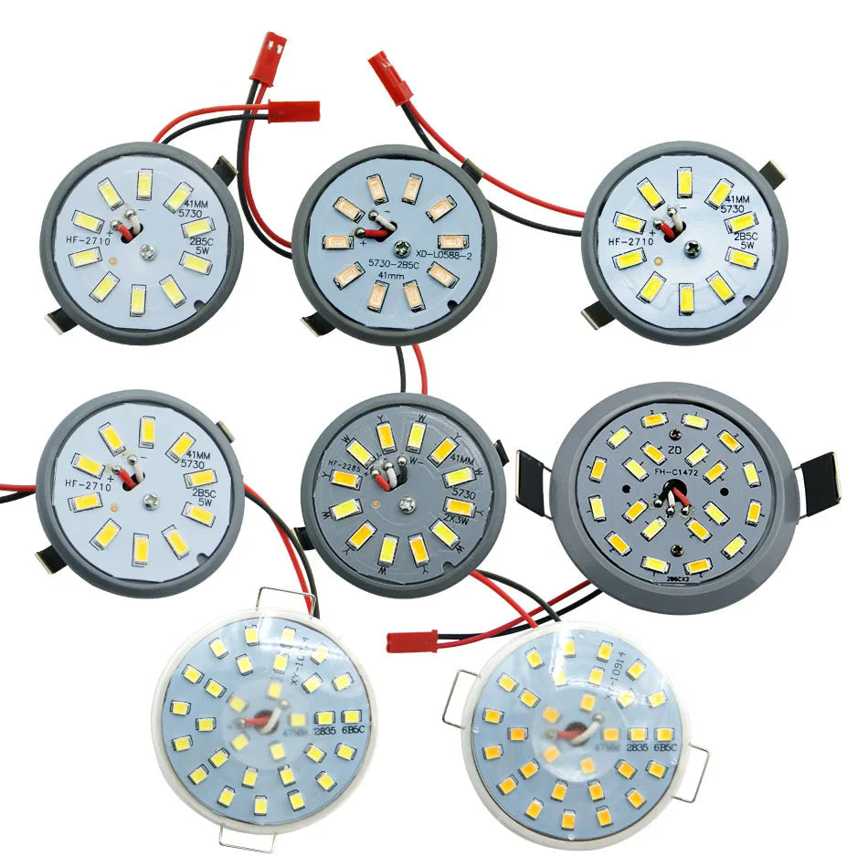 LED Integrated Downlight Bulb 3W 5W 6W 360 Degree AC 85-265V Cool White Warm White Natural White Non Dimmable Globe Ceiling Recessed