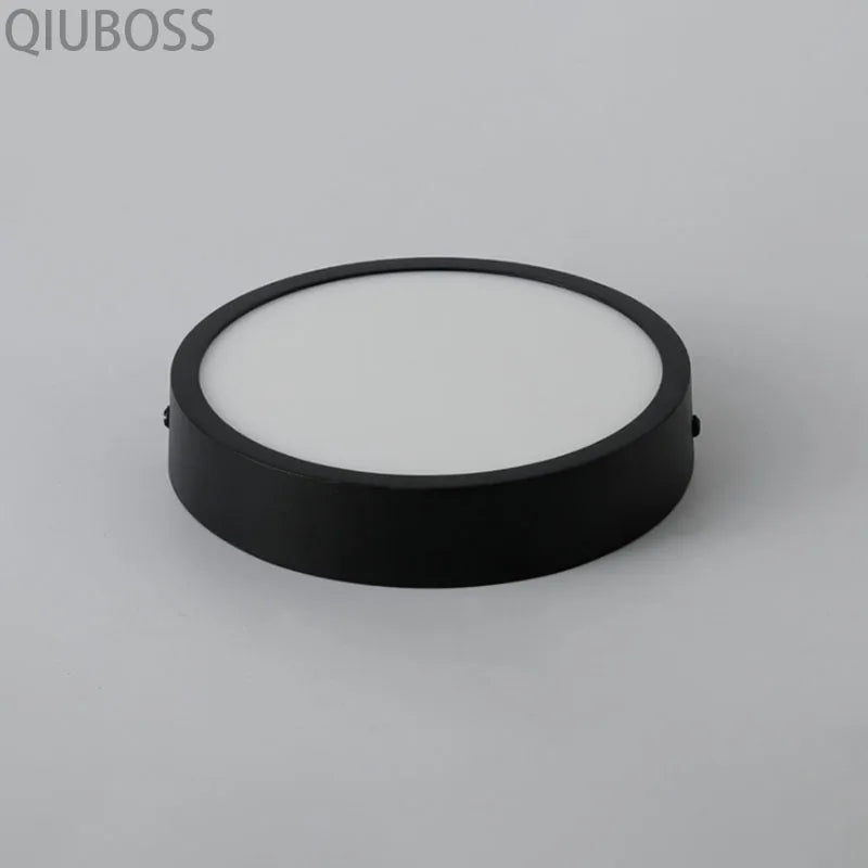 Surface-Mounted LED Ceiling Light 6W 12W 18W 24W CRI 90+ 180° IP42 AC 90-260V Round Square