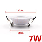 3-Color Switchable LED Recessed Downlight 5W 7W 9W 12W 15W Epistar Direct AC 110-240V