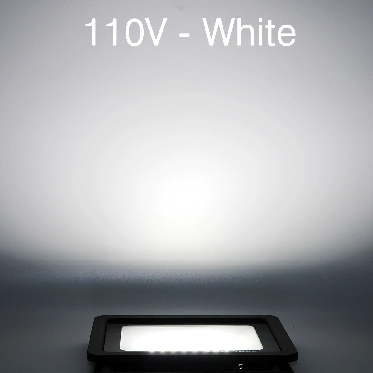 Ultra-Thin IP66 LED Flood Light 10W-100W SMD2835 CRI 80 120° AC 90-140V or 180-265V Aluminum