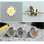 10-Pack COB LED Spotlight 1W 3W GU10 E27 MR16 GU5.3 30° AC 85-265V Warm Cool White Epistar