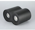 Double GU10 COB Epistar LED Surface Downlight 20W 24W CRI 85+ 25° Dimmable AC 85-265V Black