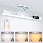 Rechargeable LED Light Bar 5W 120 LEDs 3-Color 5-Brightness Magnetic USB 2500mAh 300mm