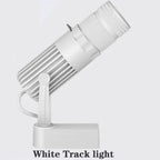 COB LED Track Spotlight 15-20° 90-100lm/W 3-CCT Touch Dimmable AC 85-265V L180mm Surface Mount