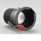 LED Mini Recessed Downlight Spotlight 3W 5W 7W 10W 12W 18W Aluminum AC 85-265V Warm White Natural White Cool White White Black Rose Gold 50000 Hours