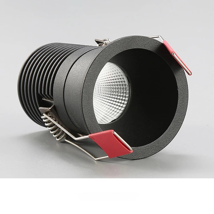 LED Mini Recessed Downlight Spotlight 3W 5W 7W 10W 12W 18W Aluminum AC 85-265V Warm White Natural White Cool White White Black Rose Gold 50000 Hours