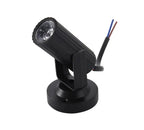 Mini LED Moving Head Beam Spotlight 1W 180 Degree AC 85-265V RGB White Warm White Red Blue Green Purple Stage DJ KTV Bar 2 Pack