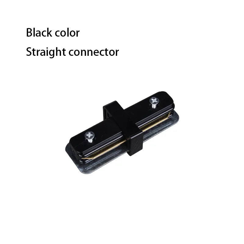 Industrial LED Track Light Set 3-4 Lights Brushed Nickel Aluminum AC 110-240V 5-Year Warranty
