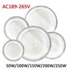 UFO LED High Bay Light 50W 100W 150W 200W 300W 400W 500W 600W IP66 AC85-265V 6500K